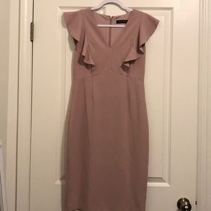 Beautiful mauve knee-length dress